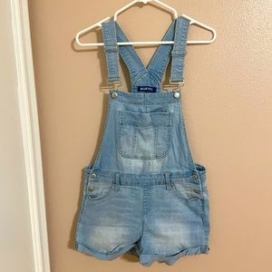 Juniors overall shorts